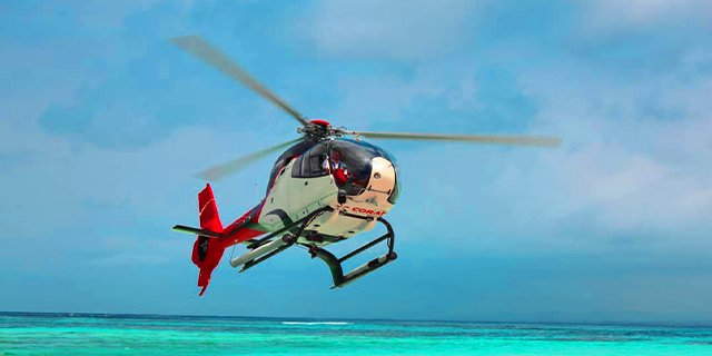 Shared Helicopter Flight from Triolet - Scenic Sightseeing Tour (2)